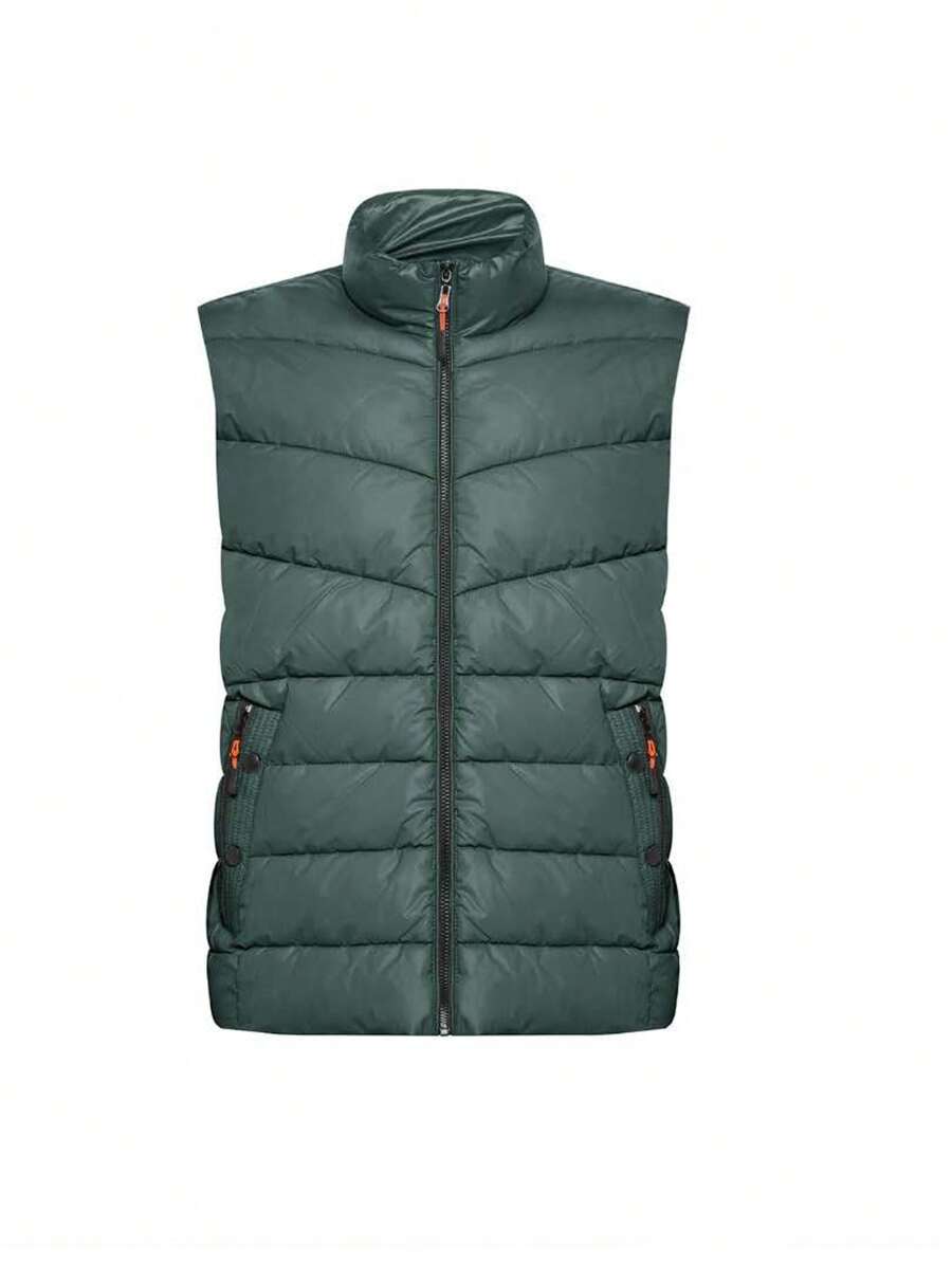 Gilet casual da uomo, minimalista e alla moda, per uso quotidiano