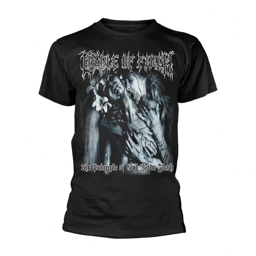 Cradle Of Filth | Official Band T-Shirt | Supreme Vampiric Evil - 48-Hour Fast Shipping!  - Black - View 1