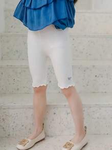 Set de 3 Mallas capri ligeras de verano para niñas, pantalones de modal para niños, estilo coreano