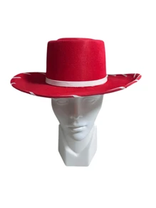 Sombrero de Comisario Woody y Jessy la Vaquerita, para Niños y Bebés - Rojo - Ver 2