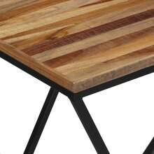 Table à manger 2 pièces avec poche de récupération massive