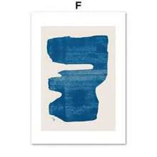 1pc Blue Striped Girl Read Book Lobster Vase Wall Art Canvas Painting Nordic Posters And Prints Wall Pictures For Living Room Decor No Frame - Multicolor - View 34