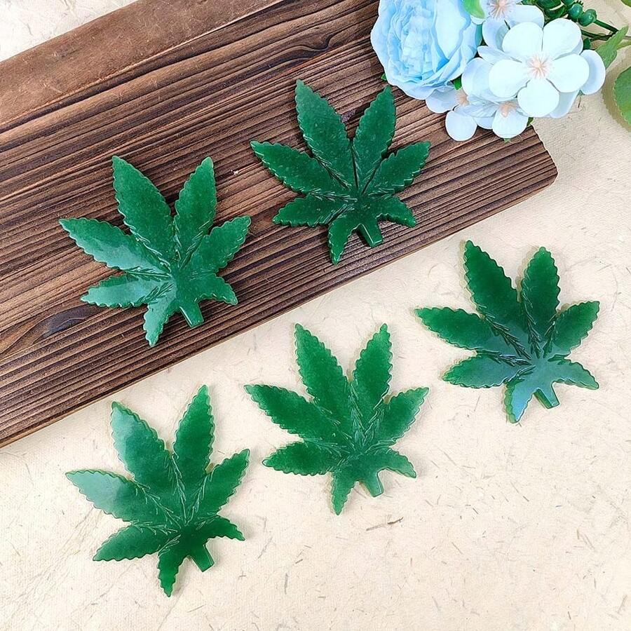 天然绿色东陵石石英水晶叶雕像石工艺品手工雕刻绿石枫叶疗愈灵气家居装饰礼品