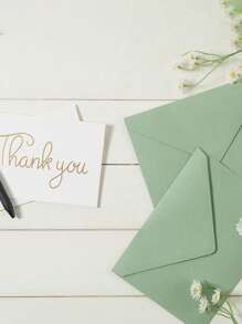 Minimalist Elegant Invitation Cards & Envelopes, Suitable For Valentine's Day, Graduation, Wedding, Party Invitations To Friends, Family, And Girlfriends