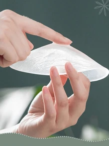 Elegant Invisible Shoulder Pads - Straight Shoulder Design, Anti-Slip, Self-Adhesive, Transparent Silicone