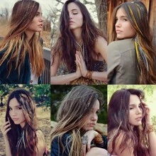 1pc Y2K Colorful Hair Extensions Leopard Print Long Straight Wig One-Piece Clip-In Synthetic Hairpieces Cosplay Hair Accessory