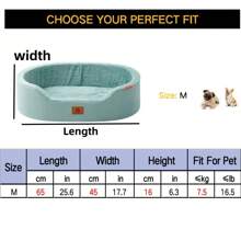 1 pieza, Material de tela de litchi azul, impermeable y resistente a los orines, lavable, suave, cómoda, cálida, antideslizante y resistente a la humedad, casa para perros, casa para gatos, casa para mascotas, cama para perros, colchón, alfombra para mascotas, dedicada para perros grandes, medianos y pequeños, universal para gatos y perros, apta para gatos y perros grandes, medianos y pequeños, universal para dormir en todas las estaciones