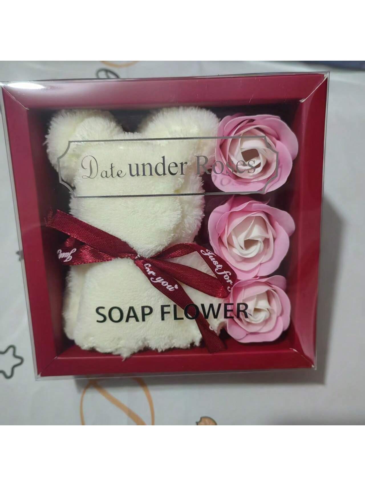 Soap rose gift box
