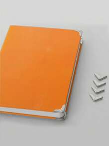 金色金属书角 - 优雅的书籍、相册和剪贴簿保护套,完美保护和装饰书籍,非常适合学生和返校读书爱好者。打造井然有序工作空间的必备办公配件,返校用品,学校用品 - 彩色 - 查看 11