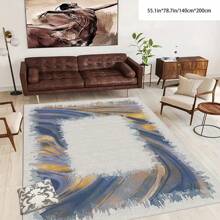 [Crystal Velvet, PVC Bottom, 5mm Thickness] 1pc Bohemian Style Carpet - Waterproof, Anti-Slip, Absorbent, Machine Washable, Soft & Comfortable Mat, Suitable For Kitchen, Living Room, Bedroom, Hallway, Bathroom, Laundry Room - Easy To Clean, Carpet, Home Decor Home Bathroom Decor Bath Rug Outdoor Rug Door Mat
