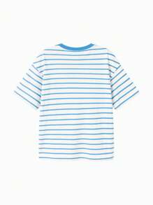 Balabala Kids' Short-Sleeve T-Shirt, 2025 Summer Quick-Dry Top