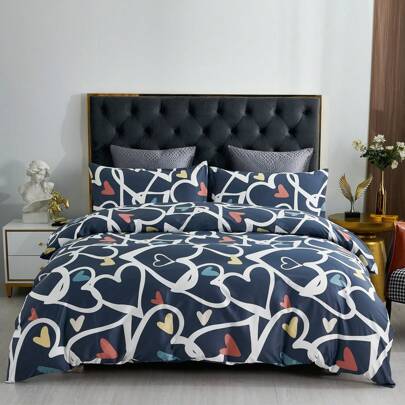 Farfallarossa Luxurious And Breathable Bedding Set Includes 1 Durable Duvet Cover, 1 Soft Fitted Sheet, And 1/2 Pillowcases - Ultra-Soft Microfiber Featuring Wrinkle-Resistant Hypoallergenic And Easy Care