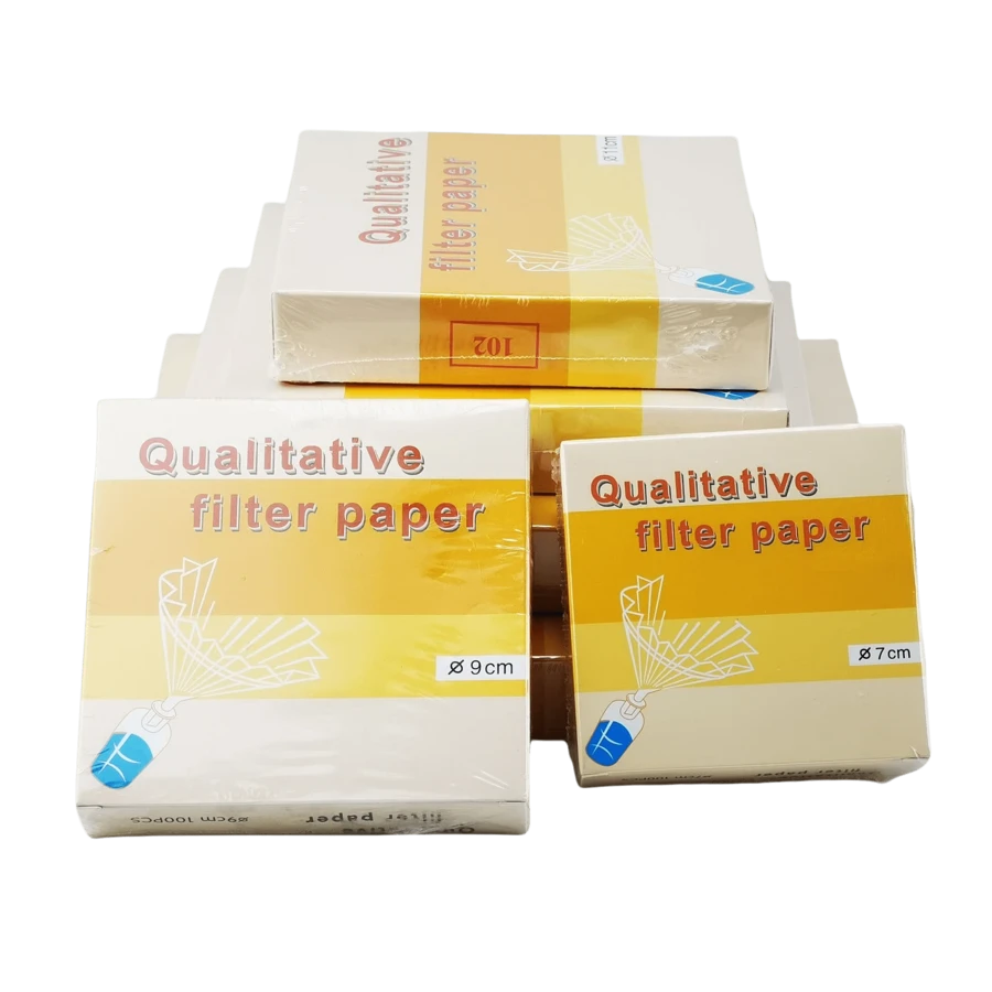 Qualitative Filter Paper Laboratory Chemical Analysis Filter Paper Round Large Sheet Fast Medium And Slow Qualitative Test Paper - White - View 1