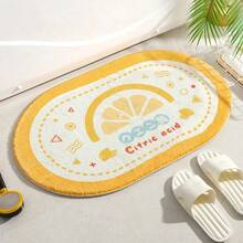 Door Mat - Lemon Yellow - View 2