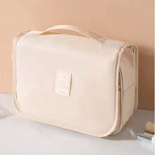 1pc Travel Toiletry Bag Makeup Storage Bag Hanging Make Up Bag For Shower Room Accessories Portable Cosmetic Storage Bag Waterproof Makeup Bag For Bathroom Makeup Organizer Makeup Storage Makeup Holder Cosmetic Bag