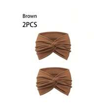 1 件女士运动头带，波西米亚风格头巾，复古扭曲头带，适合瑜伽跑步运动骑行旅行，多种颜色 - 彩色 - 查看 20