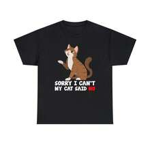 My Cat Said No Funny Meme T Shirt Cat Lovers Kitty Kitten Birthday Xmas Gift Top - Black - View 1