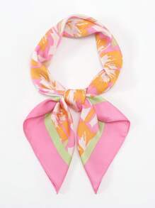 A Simple Printed 70 Small Square Scarf New Spring Bandana Ladies All-Match Belt Bag Decoration Ribbon Headscarf Headdress Fashion Scarf - Multicolor - View 5