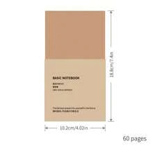 60 页笔记本旅行系列 TN 日记本计划本补充装日记本、学校用品、返校