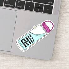 3" Emotional Support Water Bottle Sticker | Fun Mental Health Vinyl Decal For Water Bottles | Waterproof Sticker For Laptops, Journals, Notebooks | Mental Health Awareness Gift | Must-Have Accessory For Couples - 1 - View 5