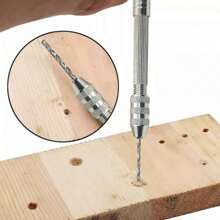 Mini Micro Drill Crafts + 10 Resin Drill Bits - 銀色 - 查看 4