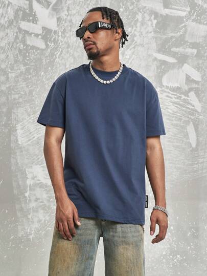 MT99 Solid Color Lightweight Gym Version Short Sleeve T-Shirt, All-Match Versatile Men's Tee