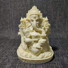 Elephant Deity DIY Handmade Fragrance Plaster Multifunctional Silicone Mold - White - View 1