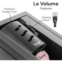 L'ANGE HAIR Le Volume 2-In-1 Titanium Blow Dryer Brush | Hot Air Brush In One With Oval Barrel | Hair Styler For Smooth, Frizz-Results For All Hair Types (Blush - 60 Mm) - (Phấn má hồng - 60mm) - Xem 6