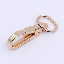 2 Pcs Gold Bag Strap Hooks Hardware Accessories, Key Hooks - Gold - View 8