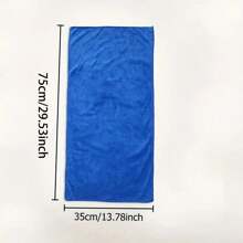 1 件超强吸水速干毛巾 - 轻便便携，适合运动、游泳和旅行，柔软超细纤维浴室装饰秋季装饰返校美容院家用浴室淋浴毛巾适用于美容沙龙、酒店运动、家庭必需品、毛巾、皮肤护理 - 彩色 - 查看 5