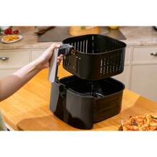 Aigostar Friggitrice ad Aria 7-in-1, 1900W, 7L, Pannello touch a led, 7 Scelte già programmate, Forno, Arrostire, Cestello removibile anti aderente, Mantenimento calore, 20- Ricette