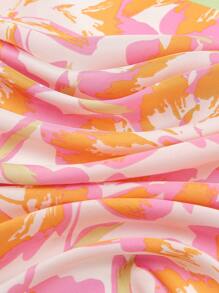 A Simple Printed 70 Small Square Scarf New Spring Bandana Ladies All-Match Belt Bag Decoration Ribbon Headscarf Headdress Fashion Scarf - Multicolor - View 4