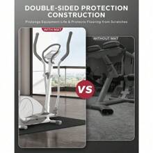 2.5x5/3x6/3x7ft Exercise Equipment Mat, Treadmill, Elliptical, Rowing Machine, Peloton Bike Mat For Hardwood Floors, Carpet - Weight Bench Pad Fitness Gym Equipment Mat