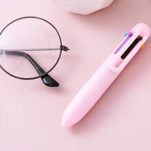 1 支马卡龙色圆珠笔，迷你便携式口袋文具圆珠笔返校