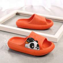 Soft & Comfortable EVA Cartoon Children's Foam Slippers, Summer - Orange - View 4
