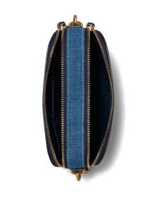 Tory Burch - Women Miller Denim Mini Crossbody Bag - Biru - View 5