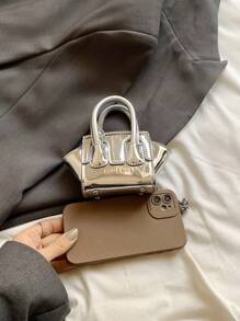 Popular Shiny Niche Mini Wing Bag Big Eye Bag Fashionable Pocket Smiling Face Bag Fashionable Versatile Handbag Super Cute Mini Bag Kawaii Mini Crossbody Bag