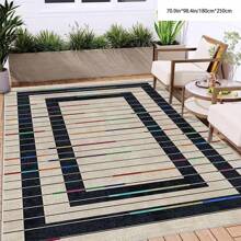 [Crystal Velvet, PVC Bottom, 5mm Thickness] 1pc Bohemian Style Carpet - Waterproof, Anti-Slip, Absorbent, Machine Washable, Soft & Comfortable Mat, Suitable For Kitchen, Living Room, Bedroom, Hallway, Bathroom, Laundry Room - Easy To Clean, Carpet, Home Decor Home Bathroom Decor Bath Rug Outdoor Rug Door Mat