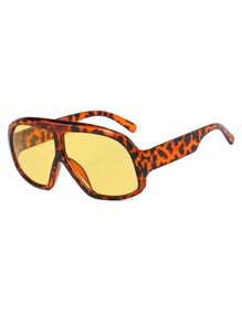 Les dernières lunettes décoratives à large monture jointe de style crapaud mode homme et femme, personnalisées selon le style hip-hop classique d'Europe et d'Amérique, d'élégance rétro pour les loisirs, les vacances à la plage et les voyages. Montures en PC, verres AC, idéal pour la tenue, les loisirs et en cadeau.