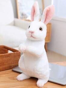 Aufrechte Kaninchen Plüschfiguren, 24cm, sortierte Farben, Polyester, perfekt für Halloween, Thanksgiving, Weihnachten, Neujahr, Valentinstag, Muttertag, Karneval, Ostern, Zuhause, Büro, Auto, Outdoor Deko