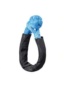 Synthetic Soft Shackle Rope Heavy-Duty Off-Road 4X4 Traction Shackle With Protective Sleeve Recovery Adjustable Soft Shackle