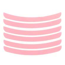 Kit de cinta para levantamiento de pestañas - 6 varillas de silicona para levantamiento de pestañas para rizos permanentes perfectos - Herramientas DIY para el levantamiento de pestañas para bálsamo y almohadilla de rizador - Adecuado para el rizado permanente de pestañas