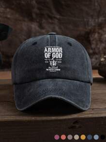 1 Piece Of Men's Personalized Pattern Printing Four Seasons Sun Protection Spring And Summer Essential Outdoor Leisure Fashion Adjustable Size Washable Baseball Cap Suitable For Daily Use