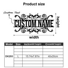 1pc Custom Vintage Metal Doorplate Decorative Art, Rural Street Nameplate Wall Decorations - Personalized Door Numbers And Text - Wall-Mounted Multifunctional Address Signs, House Numbers, Outdoor Address Signs, Farmhouse Door Art,Graphic Print