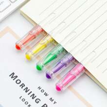 4 件装迷宫笔拼图 - 新颖圆珠笔，内有球形迷宫，可缓解压力，是学生返校生日或缓解焦虑的完美礼物