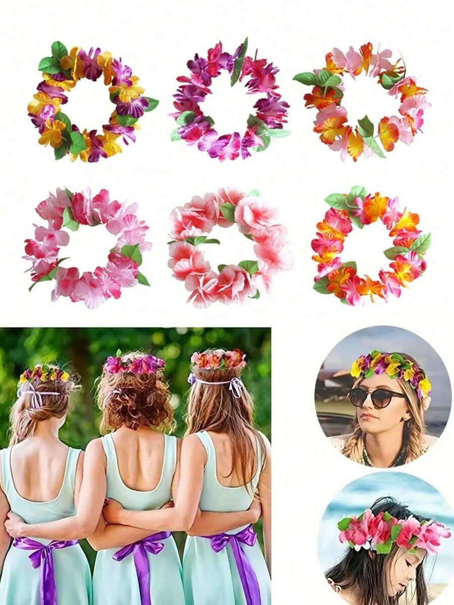 hawaiian floral headpiece