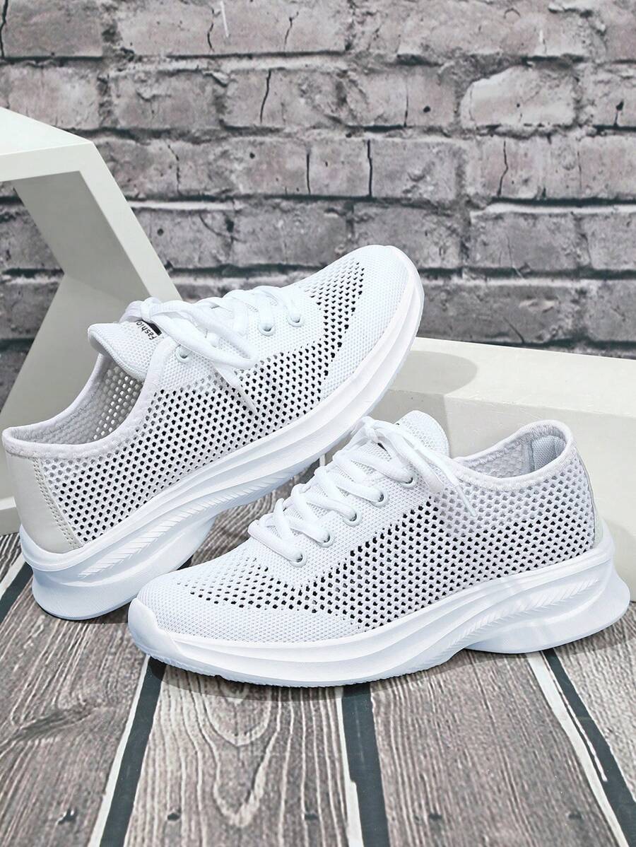 Zapatos casuales, cómodos y transpirables para hombre, adecuados para vacaciones, viajes, uso diario. Zapatos de ocio con cordones y estilo bajo, aptos también para parejas.