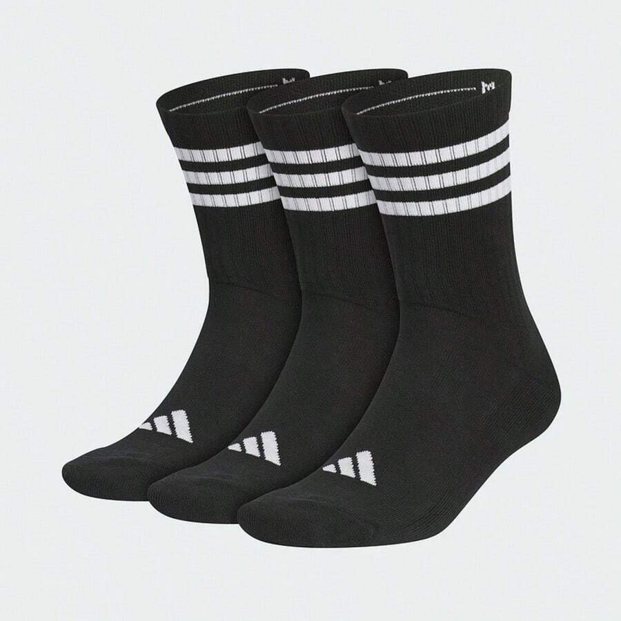 Adidas 3pcs/Pack C Crew Socks, Sports Crew Length Socks, JN4866
