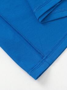 Balabala 2-25件装青少年男童速干短袖T恤，夏季亲子装 - 寶藍 - 查看 11