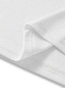 Multiple Sclerosis Shirt, Orange Ribbon Shirt, MS Warrior Tee, MS Awareness, Uni Short Sve Crewneck Tee Uni Short Sve Tee - White - View 4